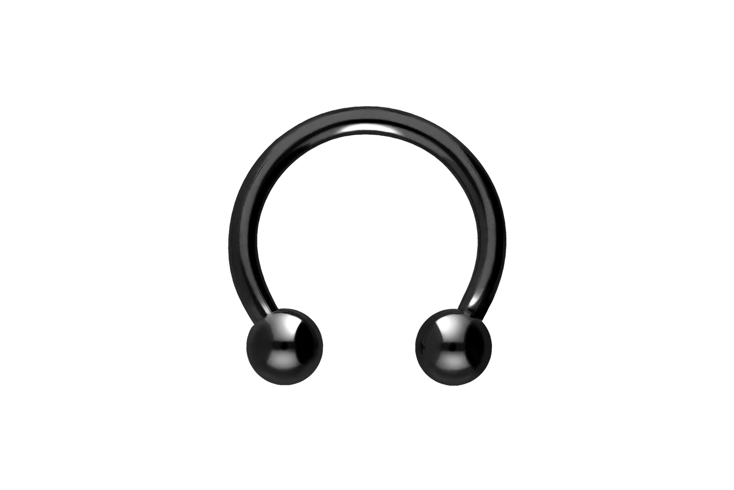 Titan Hufeisenring Piercing mit Innengewinde